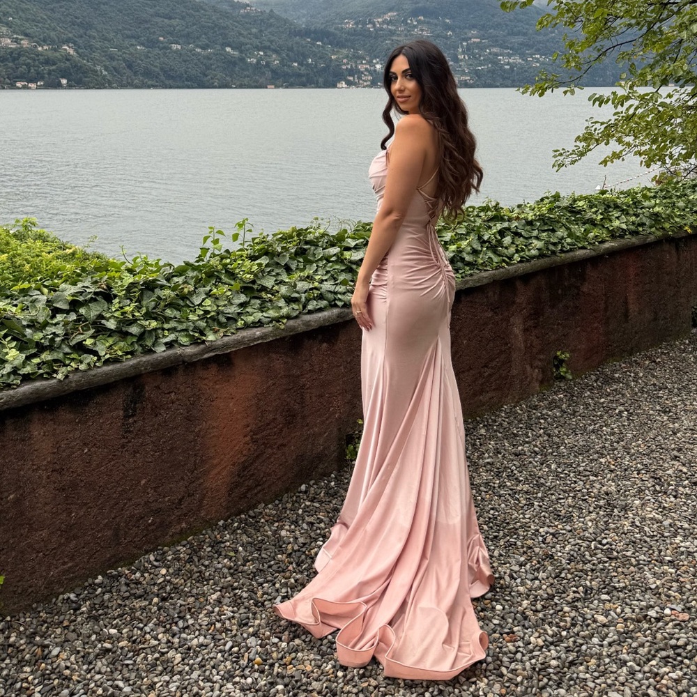 Blush Pink Maxi Dress